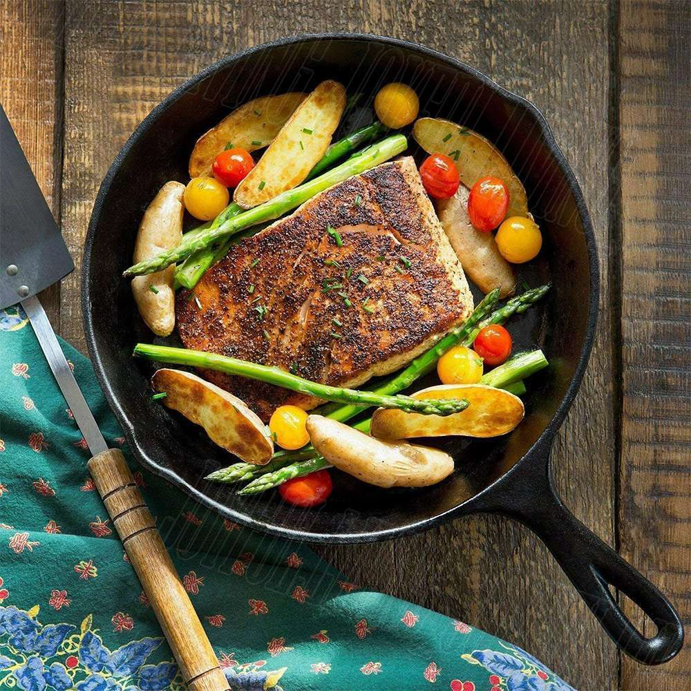 CAST IRON SKILLET SET - 3 Pcs